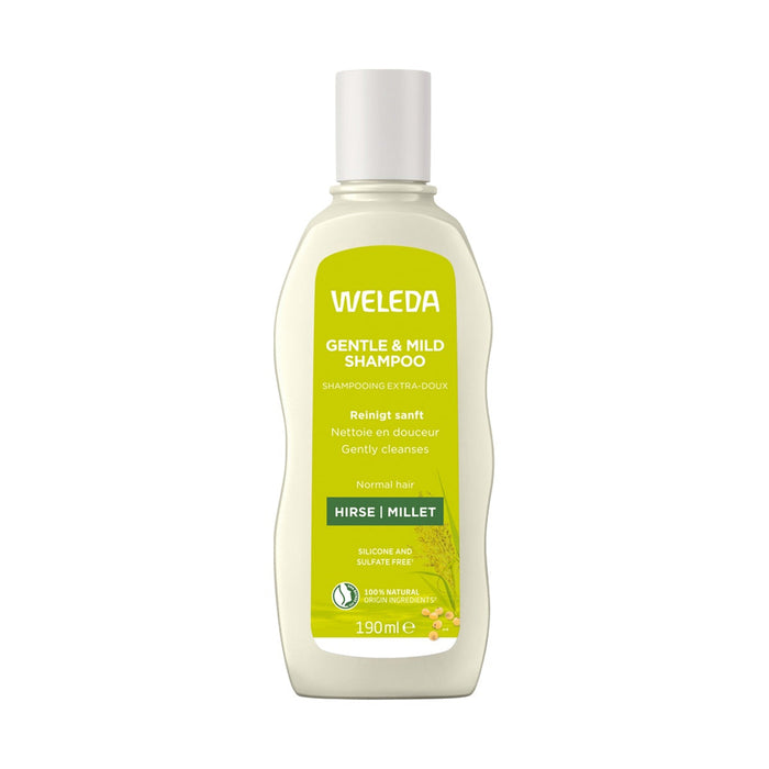 Weleda Gentle & Mild Millet Shampoo 190ml front pack
