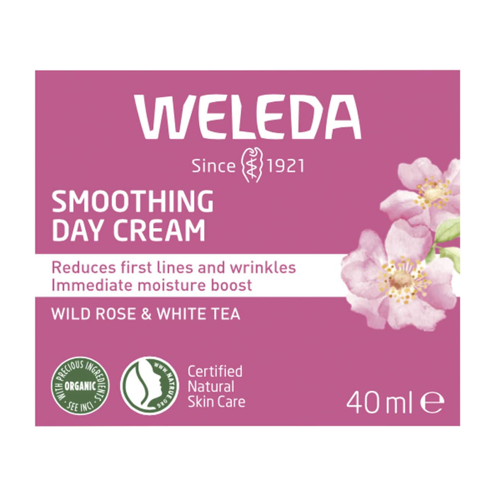 Weleda Smoothing Day Cream Wild Rose & White Tea 40ml image 2