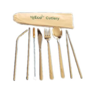 MiEco Stainless Steel Travel Cutlery Set