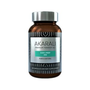 Akarali Premium Tongkat Ali Standardized Root Extract 30 Capsules