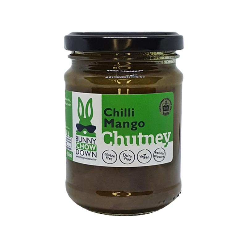 Bunny Chow Down Mango Chilli Chutney 250ml